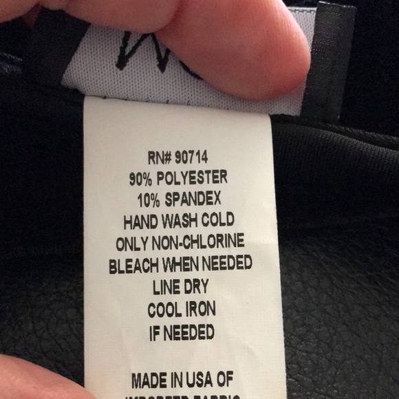 MSK Black Velvet V Neck Top - Picture 5 of 5